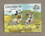 Stamps : America : Grenada :  Raton Mickey