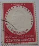 Stamps Venezuela -  SIMON BOLIVAR