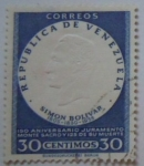 Stamps Venezuela -  SIMON BOLIVAR