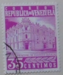Sellos de America - Venezuela -  OFICINA PRINCIPAL DE CORREOS CARACAS