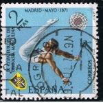 Stamps Spain -  Edifil  2035  IX  Campeonato europeo de gimnasia masculina.  