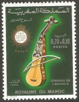 Sellos de Africa - Marruecos -  Instrumento musical 