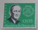 Stamps Venezuela -  POETA DE AMERICA ADRES ELOY BLANCO 