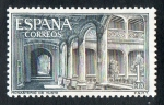 Stamps Spain -  1686- Monasterio de Yuste. Claustro.