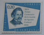 Sellos de America - Venezuela -  PRIMER CENTENARIO DE LA MUERTE DE AGUSTIN CODAZZI