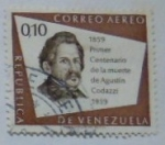 Stamps Venezuela -  PRIMER CENTENARIO DE LA MUERTE DE AGUSTIN CODAZZII