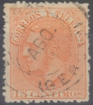 Stamps Europe - Spain -  ESPAÑA 210 ALFONSO XII