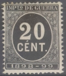 Stamps Spain -  ESPAÑA 239 CIFRA