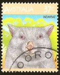 Stamps Australia -  WOMBAT