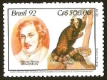 Stamps Brazil -  JOHANN MORITZ