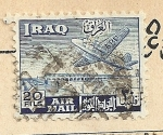 Stamps Asia - Iraq -  Avión