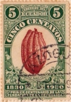 Stamps : America : Ecuador :  Primer Centenario de la Fundación de la República