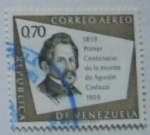 Stamps Venezuela -  PRIMER CENTENARIO DE LA MUERTE DE AGUSTIN CODAZZI