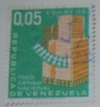 Sellos de America - Venezuela -  1960- CENSO NACIONAL