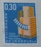 Sellos de America - Venezuela -  1960 CENSO NACIONAL