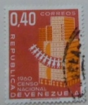 Stamps : America : Venezuela :  1960 CENSO NACIONAL