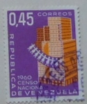 Stamps Venezuela -  1960 CENSO NACIONAL