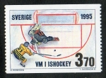 Stamps Sweden -  VM  I ISHOCKEY