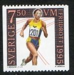 Stamps Sweden -  Michel 1898-  Athletics 1 v