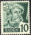 Stamps Germany -  Ocupacion francesa 