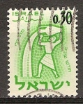 Stamps : Asia : Israel :  Signos del zodíaco(Acuario).