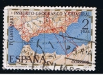 Stamps Spain -  Edifil  2001  Centenario del Instituto Geográfico y Catastral.  