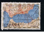 Stamps Spain -  Edifil  2001  Centenario del Instituto Geográfico y Catastral.  