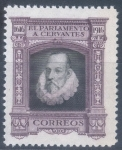 Stamps Europe - Spain -  ESPAÑA FR14 CENTENARIO DE LA MUERTE DE CERVANTES
