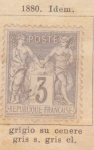 Stamps : Europe : France :  Republica Ed 1880