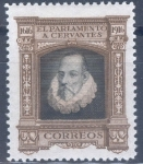 Stamps Europe - Spain -  ESPAÑA FR18 CENTENARIO DE LA MUERTE DE CERVANTES