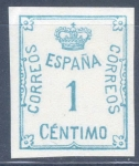Stamps Spain -  ESPAÑA 291 CORONA Y CIFRA