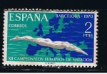 Stamps Spain -  Edifil  1989  XII Campeonatos europeos de natación, saltos y waterpolo.  
