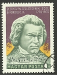 Stamps Hungary -  Beethoven