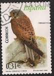 Stamps : Europe : Spain :  Flora y fauna-Cernícalo comun