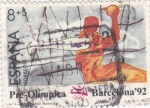Stamps Spain -  pre-olímpica Barcelona-92  -balonmano