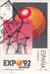 Stamps Spain -  EXPO- 92 - Exposiciones universales