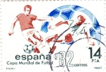 Sellos de Europa - Espaa -  Copa Munidal de Futbol- ESPAÑA-82