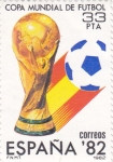 Stamps Spain -  Copa Munidal de Futbol- ESPAÑA-82