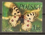 Stamps Poland -  NYMPHALIS   POLYCHLOROS