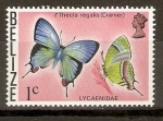 Stamps Belize -  THECLA   REGALIS