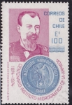 Stamps : America : Chile :  Centenario instituto hidrografico de la Armada