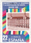 Stamps Spain -  Conferencia sobre la seguridad y la cooperación en Europa Madrid 1980