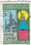 Stamps Spain -  VIII congreso Mariologico