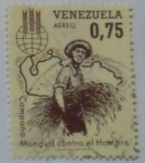 Stamps Venezuela -  CAMPAÑA MUNDIAL CONTRA EN HAMBRE
