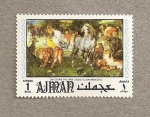 Stamps : Asia : United_Arab_Emirates :  Entrando en el arca