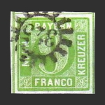 Stamps : Europe : Germany :  Reino de Baviera - 9 k.