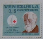 Stamps Venezuela -  CENTENARIO DE LA CRUZ ROJA INTERNACIONAL