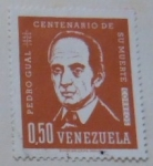 Stamps Venezuela -  PEDRO GUAL CENTENARIO DE SU MUERTE