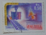 Sellos de America - Venezuela -  PLANTA SIDERURGICA DEL ORINOCO