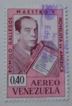 Stamps Venezuela -  ROMULO GALLEGOS MAESTRO Y NOVELISTA DE AMERICA
